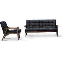 Tucson Black Lounge Suite - 2 Seater | innovatec Melbourne, Sydney, Brisbane, Perth & Adelaide Australia