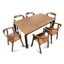 Volente Table With 6 Greta Chairs