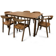 Volente Table With 6 Greta Chairs