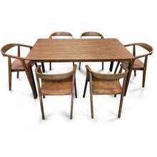 Volente Table With 6 Greta Chairs
