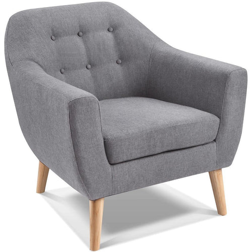 Chaz Lounge Chair - Grey