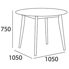 Arthur Round Table With 4 Greta Chairs