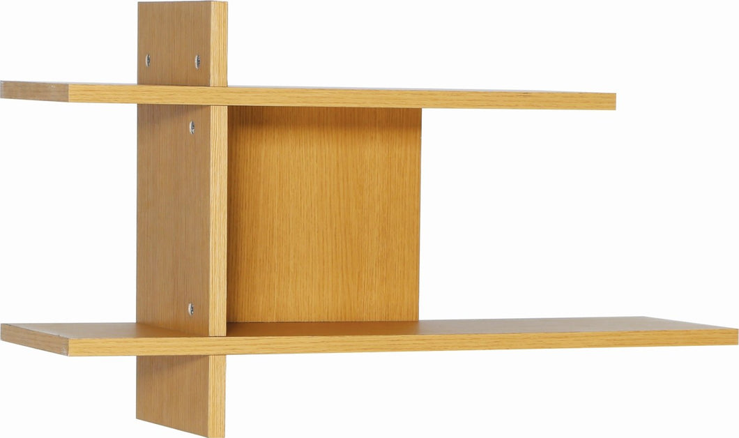 Fico Display Wall Shelf - Natural Oak