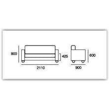Finn 3 Seater Sofa in Pebble