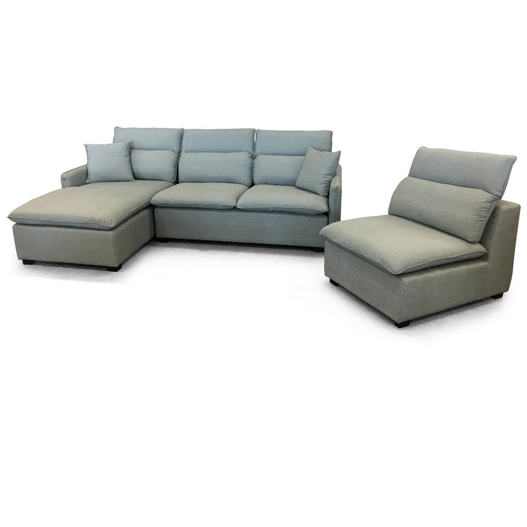 Iris Modern Lounge Set with Right Chaise,Lounges,Lounge Suites & Chaises,Modern Furniture