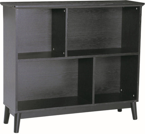 Howell Low Bookcase LamiNaturale Black