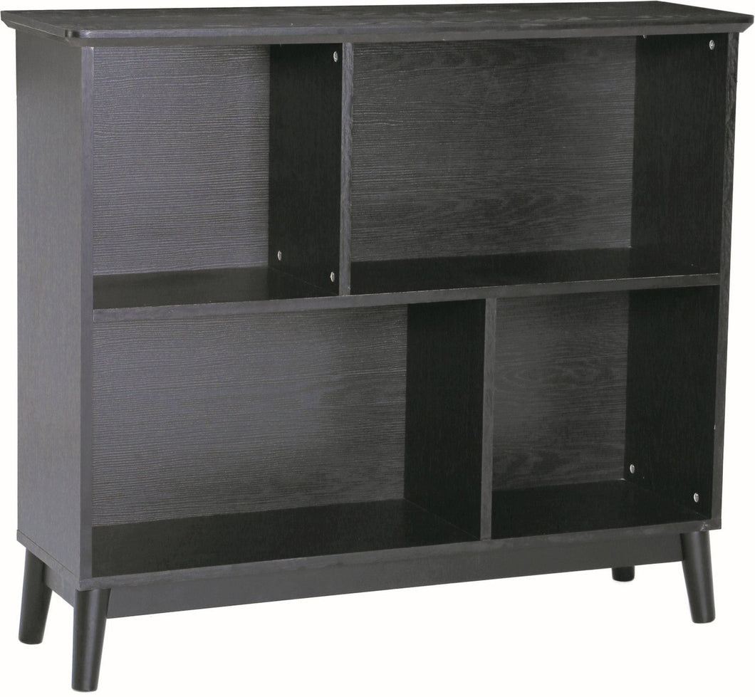 Howell Low Bookcase LamiNaturale Black