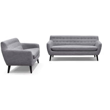 Retro Buttoned Lounge Suite (3+2+1)