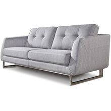 Oriana 2 Seater Grey Sofa | Modern Furniture Melbourne Sydney Brisbane Perth Adelaide
