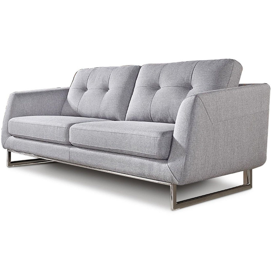 Oriana 2 Seater Grey Sofa | Modern Furniture Melbourne Sydney Brisbane Perth Adelaide