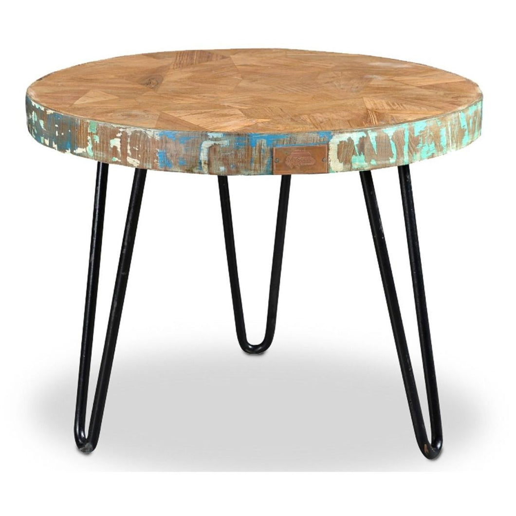 Tess Iron & Wood End Table