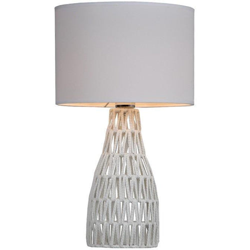 White Woven Table Lamp | innovatec Melbourne, Sydney, Brisbane, Adelaide & Perth