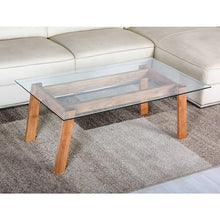 Marvel Glass and Wood Coffee Table | innovatec Melbourne, Sydney, Brisbane, Adelaide & Perth