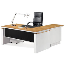 Waverly Small Corner Desk - Front | Modern Furniture Melbourne, Sydney, Brisbane, Adelaide & Perth