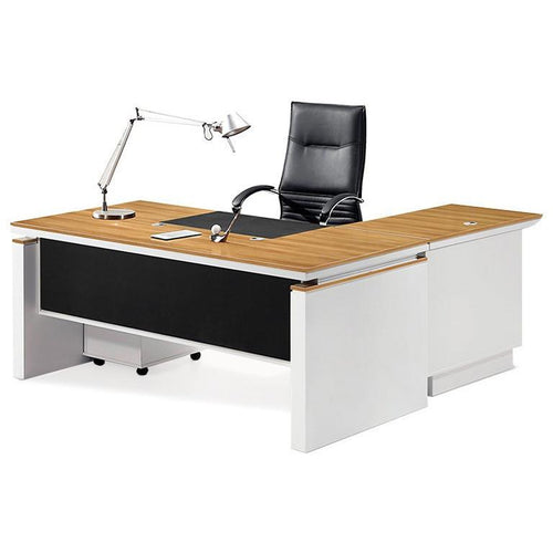 Waverly Small Corner Desk - Front | Modern Furniture Melbourne, Sydney, Brisbane, Adelaide & Perth