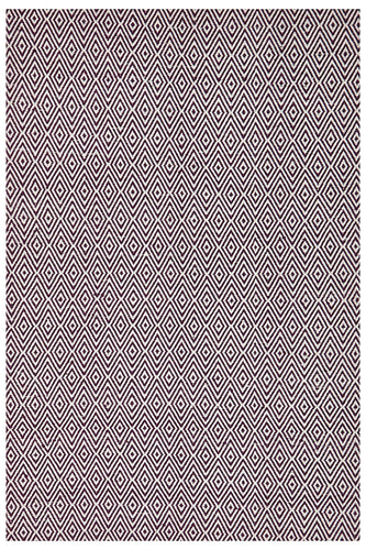 Abode Diamond Rug - 225 x 155cm - Purple