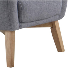 Asta Lounge Chair - Light Grey