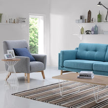 Asta Lounge Chair - Light Grey