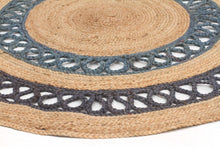 Atrium Lilo Round Rug - 150 x 150cm - Blue
