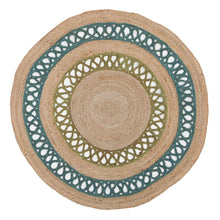 Atrium Lilo Round Rug - 150 x 150cm - Turquoise
