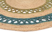 Atrium Lilo Round Rug - 150 x 150cm - Turquoise