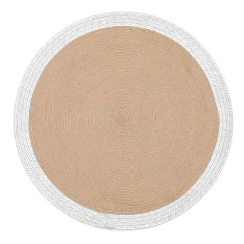 Atrium Wish Round Rug - 200 x 200cm - Silver