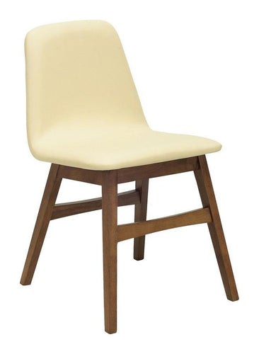Avice Dining Chair - Cocoa + Cream