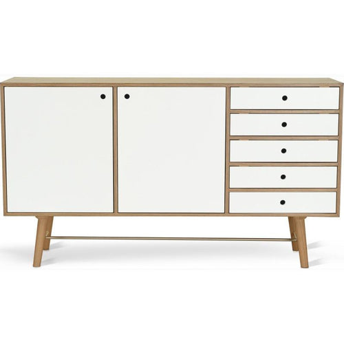 AXTELL Sideboard - Walnut,Living Room Furniture,Sideboards,Modern Furniture