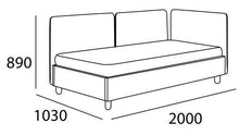 Briska Daybed with Mattress - Jade - Royaal Range