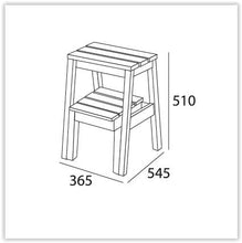 Dextra Step Stool in Natural Finish