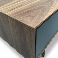 Jenson TV Unit - 180cm - Walnut + Dark Grey