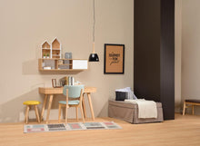 Gabby Dining Chair - Oak + Sea Green