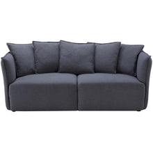 Gino 2 Seater Sofa - Dark Grey