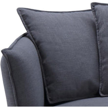 Gino 2 Seater Sofa - Dark Grey