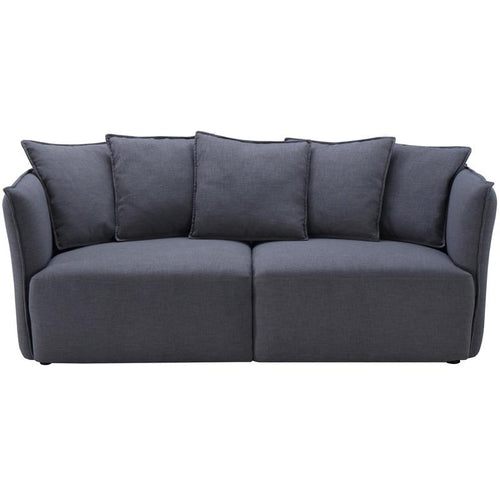 Gino 2 Seater Sofa - Dark Grey