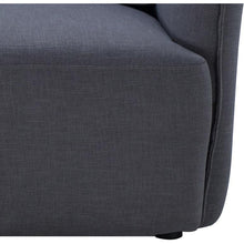 Gino 2 Seater Sofa - Dark Grey