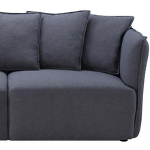Gino 2 Seater Sofa - Dark Grey