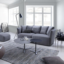 Gino 2 Seater Sofa - Dark Grey