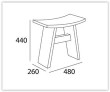 Hamo Stool in Dust Blue