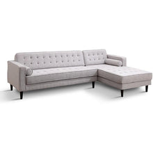 Aiden Scandinavian Sofa with Chaise (Right)