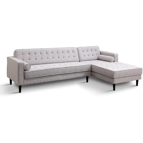 Aiden Scandinavian Sofa with Chaise (Right)