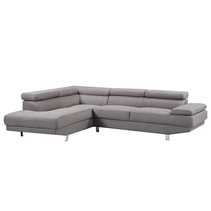 Kinsley Corner Sofa + Left Chaise - Grey