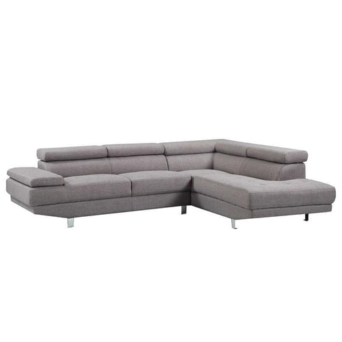 Kinsley Corner Sofa + Right Chaise - Grey