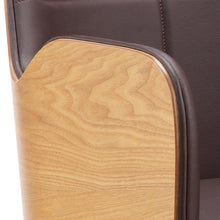 Phoenix Office Chair - Ash + Dark Brown