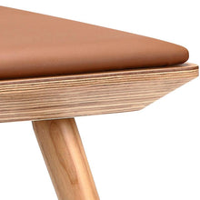 Zana Dining Chair - Tan + Ash