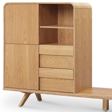 Finley TV Unit with Storage - 180cm - Ash