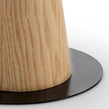 Dallin Coffee Table - 50cm Top - Ash + White