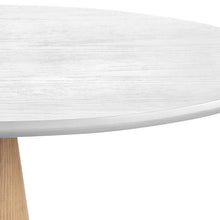Dallin Coffee Table - 50cm Top - Ash + White