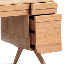 Celio Desk with Storage - 120cm - Ash