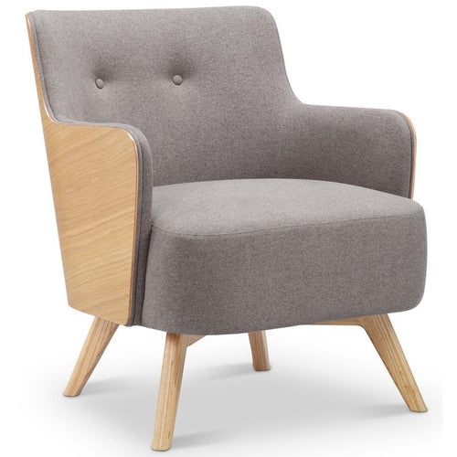 Suvi Lounge Chair - Ash + Grey